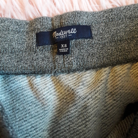 Madewell gray gymnasium cotton skirt xs - Picture 5 of 6